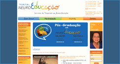 Desktop Screenshot of neuroeducacao.com.br