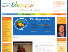 Tablet Screenshot of neuroeducacao.com.br